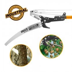 Professional 14" Telescopic Pole Saw and Pruner